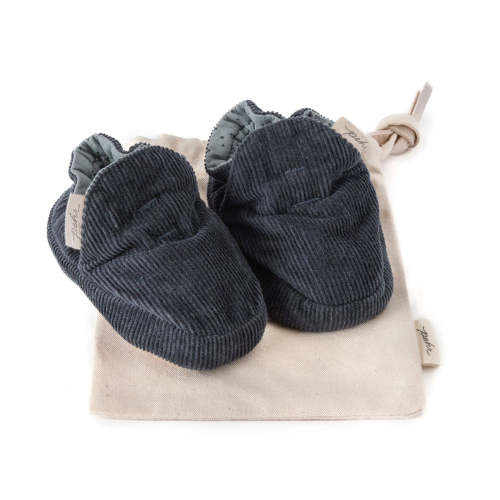 Corduroy Bootie - Ink Blue