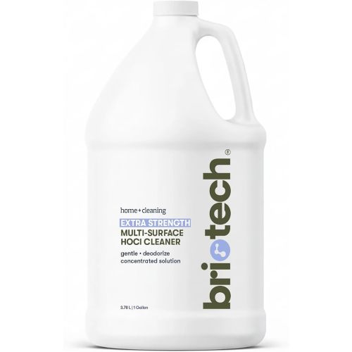 BRIOTECH Extra Strength HOCl Cleaner, Multi-Surface, Refill, 1 Gal
