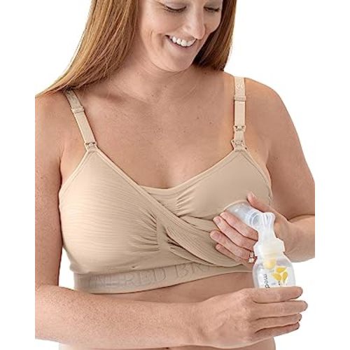 Kindred Bravely Sublime Hands Free Pumping Bra | Patented All-in-One Pumping & Nursing Bra with EasyClip