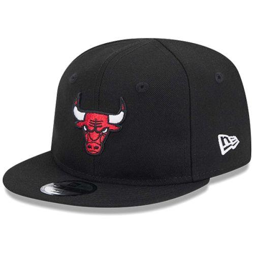 Newborn & Infant Chicago Bulls New Era Black My First 9FIFTY Adjustable Hat