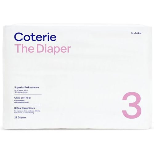 Coterie, Diaper Size 3, 28 Count