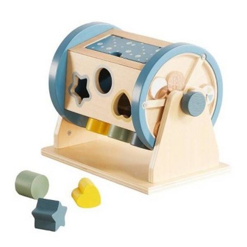 Wonder & Wise Wooden Activity Shape Roller