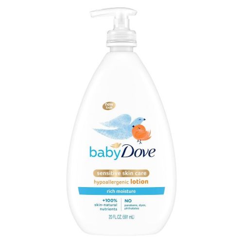 Baby Dove Rich Moisture Sensitive Skin Hypoallergenic Lotion - 20 fl oz