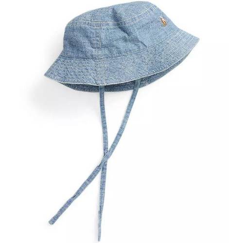 Ralph Lauren Baby Boys Cotton Chambray Bucket Hat