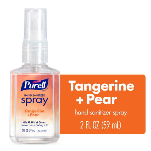 PURELL® Advanced Hand Sanitizer Tangerine and Pear, 2 fl oz Spray Bottle (Adult)