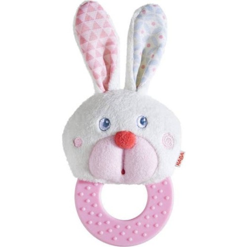 Chomp Champ Bunny Teething Ring