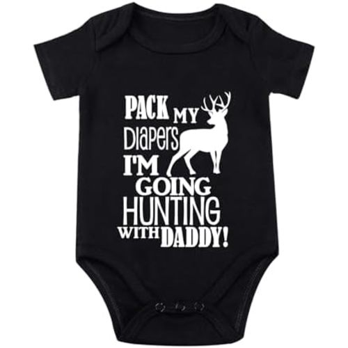 Daddys Boy Baby Clothes Baby Hunting Clothes I Love My Daddy Babies Bodysuit Unisex Romper