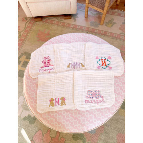 WHLX - Muslin Burp Cloths – Stitchin' Pretty