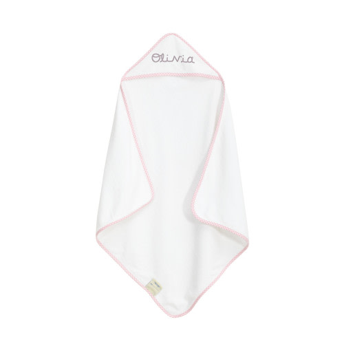 Gingham Baby Hooded Towels | Pottery Barn Kids