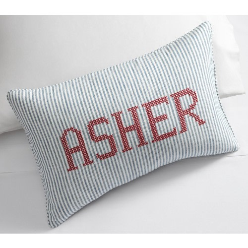 Cross Stitch Personalized Pillow Cover