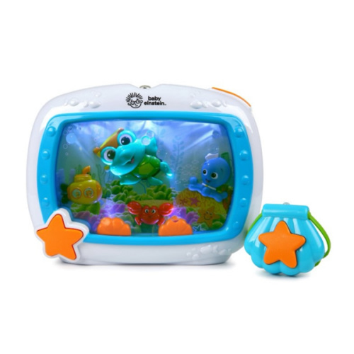 Baby Einstein Sea Dreams Soother Musical Crib Toy and Sound Machine, Newborn and up