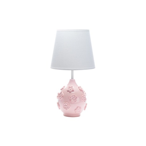 Signature Botanical Baby Floral Nursery Lamp with Shade & Bulb