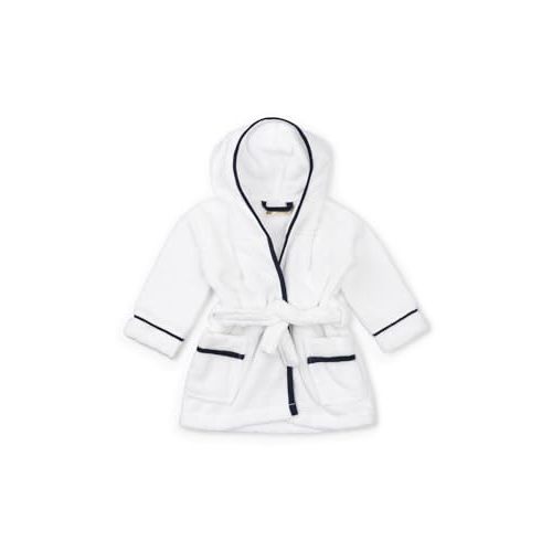 MONICA + ANDY Bathrobe, Terry Hooded Bathrobe, 100% Organic Clothes for Girls & Boys, Sizes For Kids, Toddler & Infant