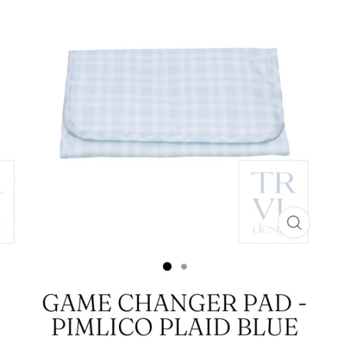 Game Changer Pad - Pimlico Plaid Blue