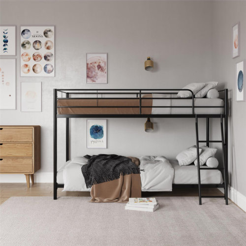 Harriet Bee Ahmad Twin over Twin Bunk Bed by Harriet Bee & Reviews | Wayfair