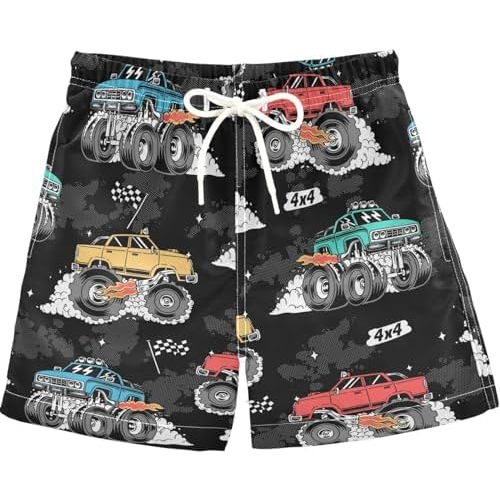 visesunny Boys Surfing Board Shorts Quick Dry Boys Swim Shorts s Swim Trunks Size from 2T to 14/16