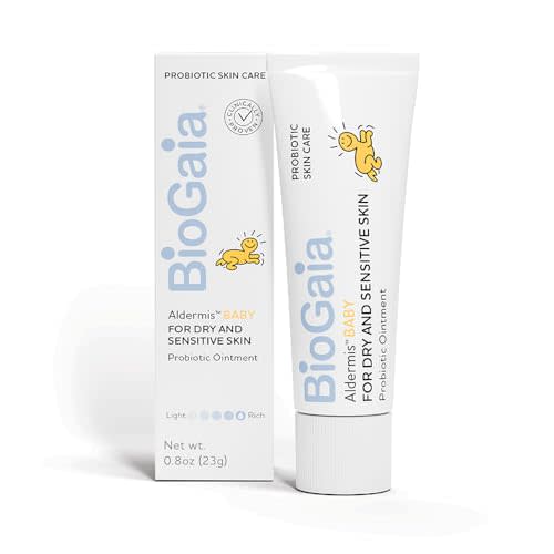 BioGaia Baby Probiotic Ointment | Soothes & Hydrates Dry, Irritated & Sensitive Skin | Use It From Head to Toe | Formulated With Plant-Based Oils & Probiotics | Steroid Free & Microbiome-Friendly