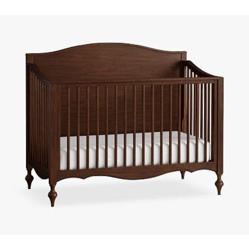 Chris Loves Julia V3 4-in-1 Convertible Crib, Heritage Walnut, White Glove Delivery