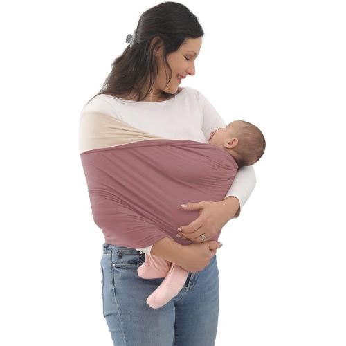 Baby Wrap Carrier, Reversible Bonding Comforter, Soft & Stretchy Baby and Infant Sling, Perfect Baby Carrier Wrap Sling for Newborn and Infant up to 35 lbs.