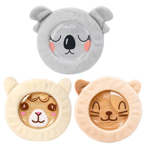 Hilph Kids Ice Packs for Boo Boos, FSA Eligible, HSA Approved, 3 Gel Toddler Cold Packs with Cute Cover for Injuries Reusable, Hot Cold Compress for Pain Relief, Toothache, Wisdom Teeth, Fever