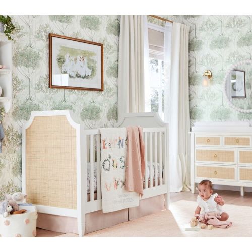 Floral ABC Baby Quilt | Pottery Barn Kids