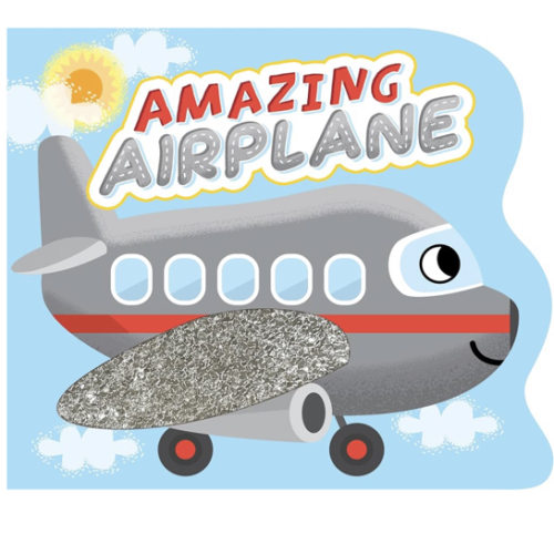 Little Hippo Books Amazing Airplane - Touch and Feel Board Book - Sensory Board Book (Touch & Feel Sensory Board Books for Baby & Toddler Time)