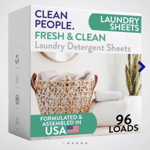 Laundry Detergent Sheets | Laundry Detergent Strips | Clean People