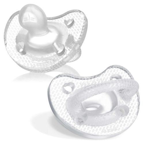 PhysioForma Luxe Orthodontic Silicone Pacifier – Crystal 6-16m (2pc)