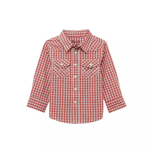Baby Boys' Wrangler Riata Long Sleeve Button Up Shirt
