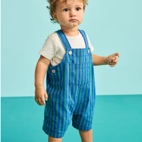Baby Canvas Shortalls