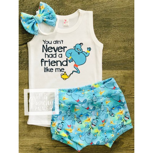 Baby Full Outfit Set / Toddler Full Outfit Set / Trendy Baby Clothes /   Baby Clothing Aladdin Set