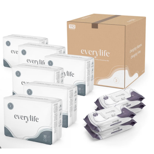 EveryLife Diapers & Wipes Bundle