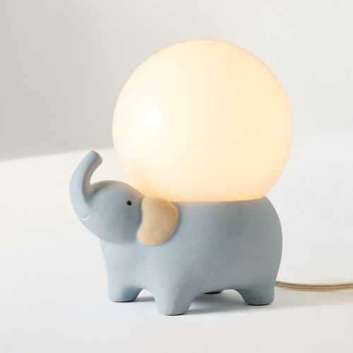 Elephant Table Lamp (9")