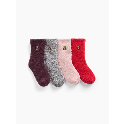 Baby & Toddler Cozy Socks (4-Pack)