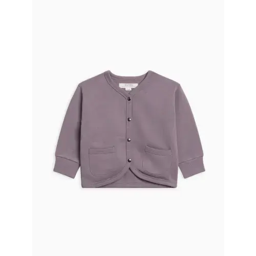 Blair Fleece Snap Front Cardigan