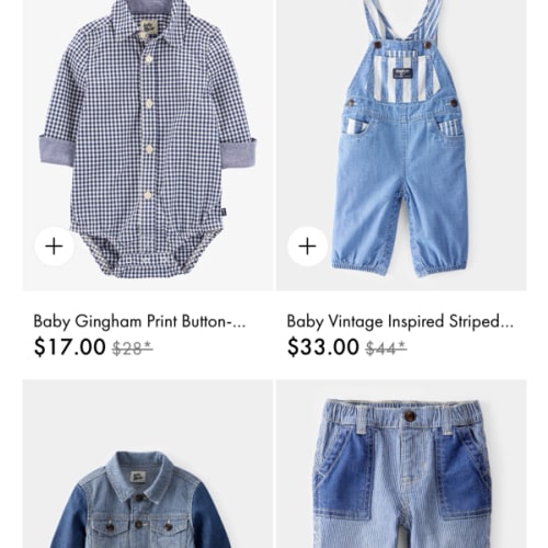 Shop Baby Clothes from OshKosh B’gosh: Overalls & Everyday Favorites | Carter’s