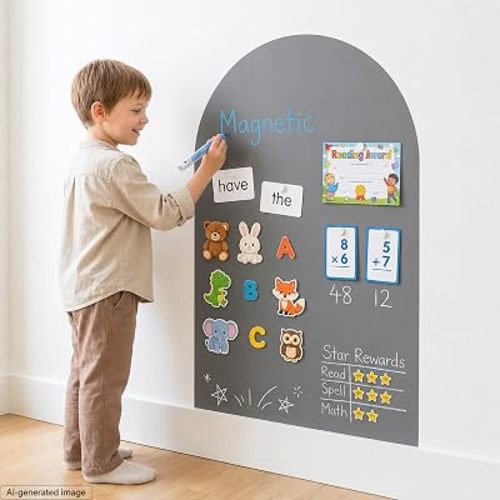 Magnetic Arch Wall Decal: Less Screen Time and More Creative Play
