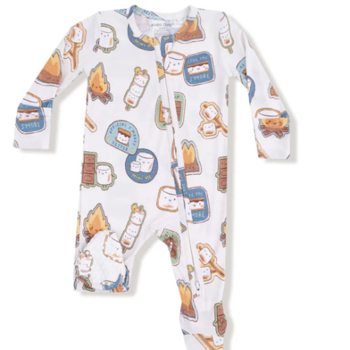 S'mores 2 Way Footie – A Place In Time Children's Boutique