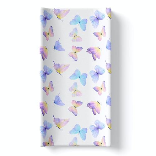 Baby Infant Changing Pad Cover Pad Liner Ultra Soft Breathable Changing Table Cover Boy Girl Neutral (Butterfly)