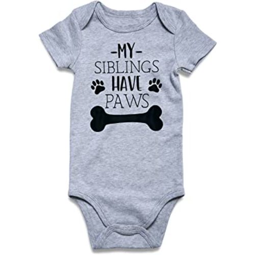 Loveternal Neutral Baby Girls Boys Cotton Romper Cute Saying Newborn Clothes 0-12 Months