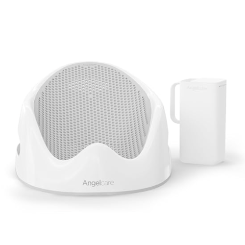 Angelcare Soft-Touch Baby Bath Support & Rinser Bundle, Gray