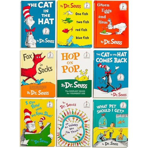 Dr. Seuss's Ultimate Beginning Reader Boxed Set Collection: Includes 16 Beginner Books and Bright & Early Books Hardcover – Picture Book, September 6, 2022