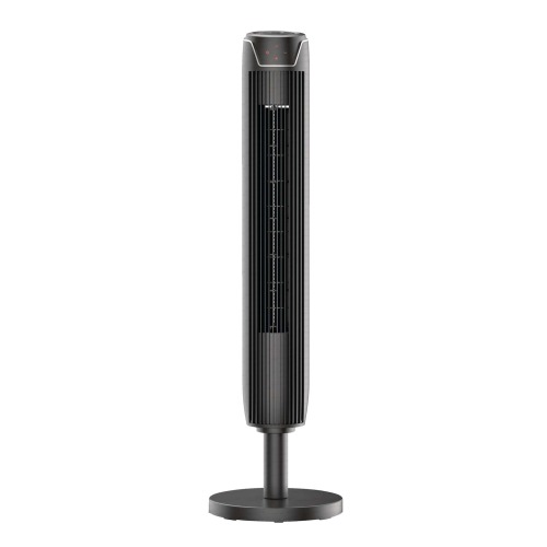 NOMA Oscillating Tower Fan, 3-Speed, Black, 42-in
