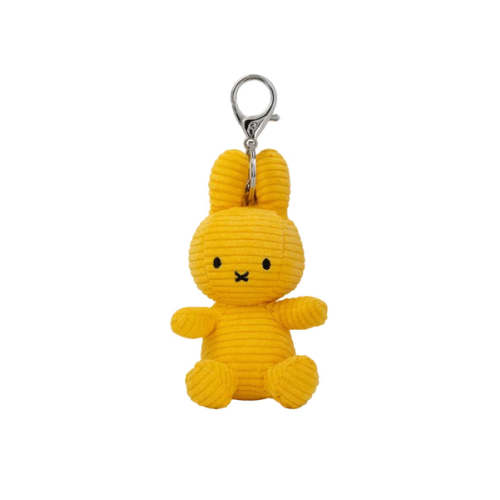 Corduroy Miffy Keychain (Yellow) | The Yo Store | Portland, OR