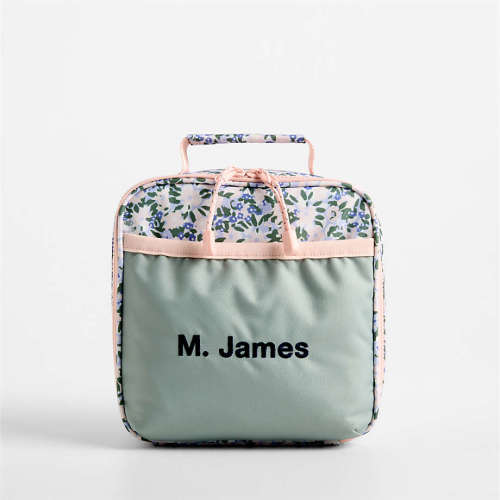 Forest Floral Green Standard Soft Insulated Kids Lunch Box