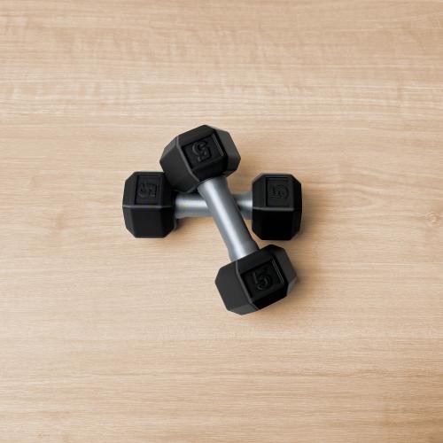 Baby Rattle Dumbbell Toy – Workout-Inspired Gift for Baby, Fitness Themed Baby Shower Gift, Cute New Parent Gym Baby Toy