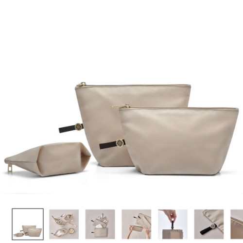 Expandable Packing Pouches Beige