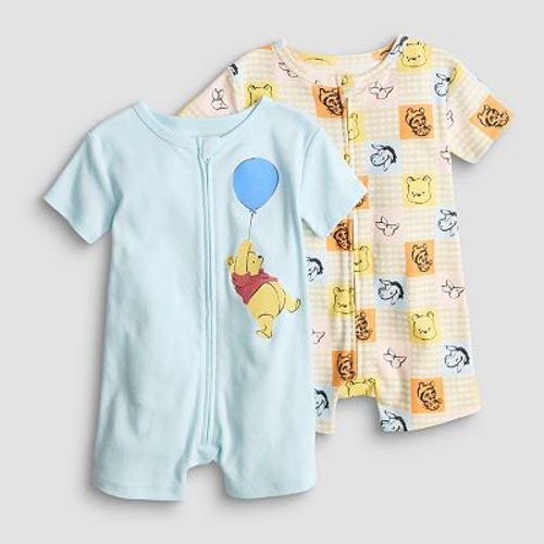 Baby Jumping Beans® Disney's Winnie the Pooh 2-Pack Zip-Up Romper