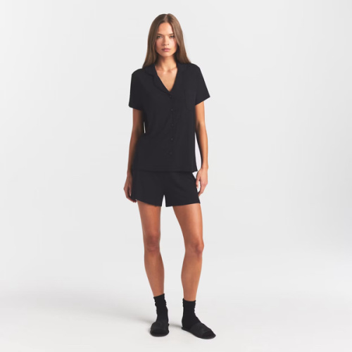 SOFT LOUNGE SHORT SLEEP SET | ONYX | SKIMS