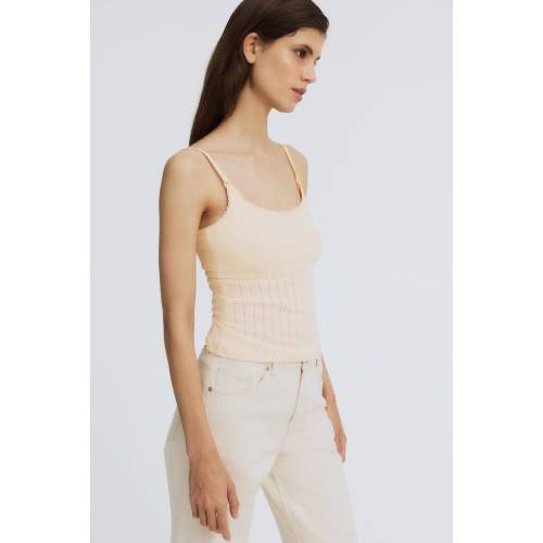 MAMA POINTELLE NURSING STRAPPY TOP